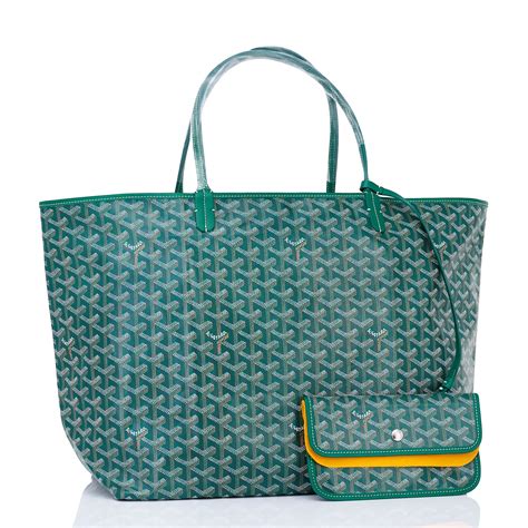 goyard green bag